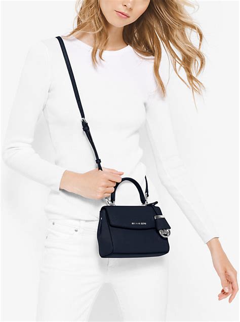 michael kors ava small size|extra small saffiano leather crossbody.